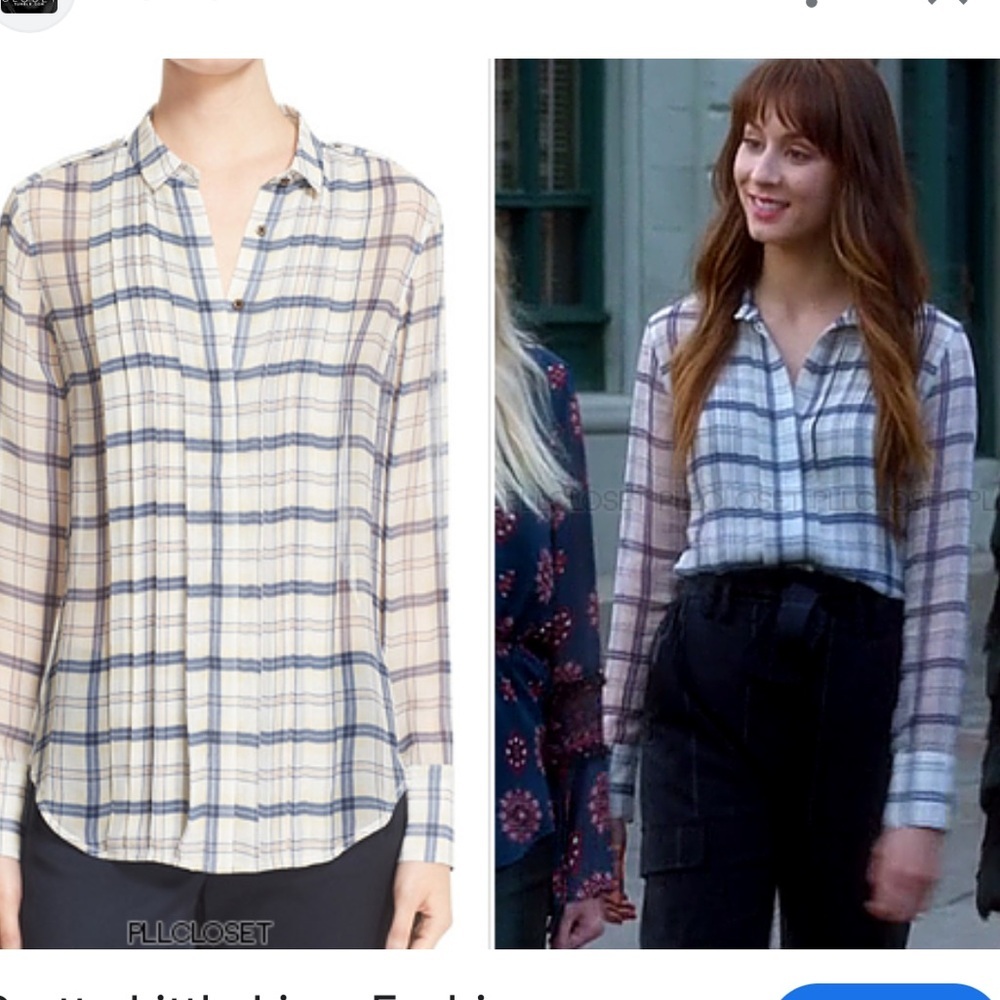 ATM Plaid Silk Button-down Shirt - Picture 1 of 9